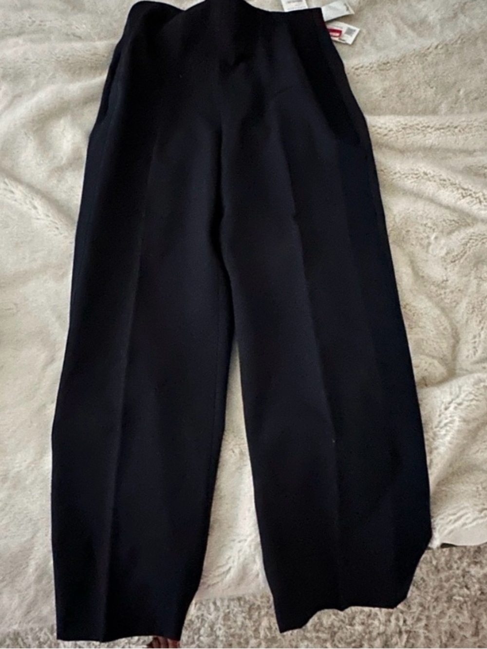 3.1 Phillip Lim Wool Navy High-Rise Cropped Trousers ($450)